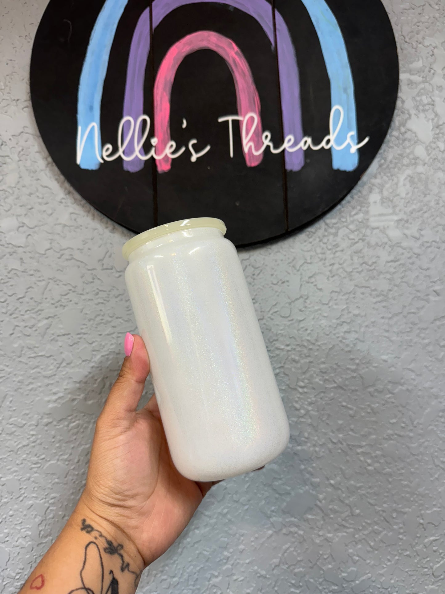 SHIMMER COLOR GLASS CUPS