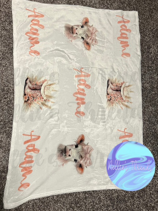 Custom baby blankets