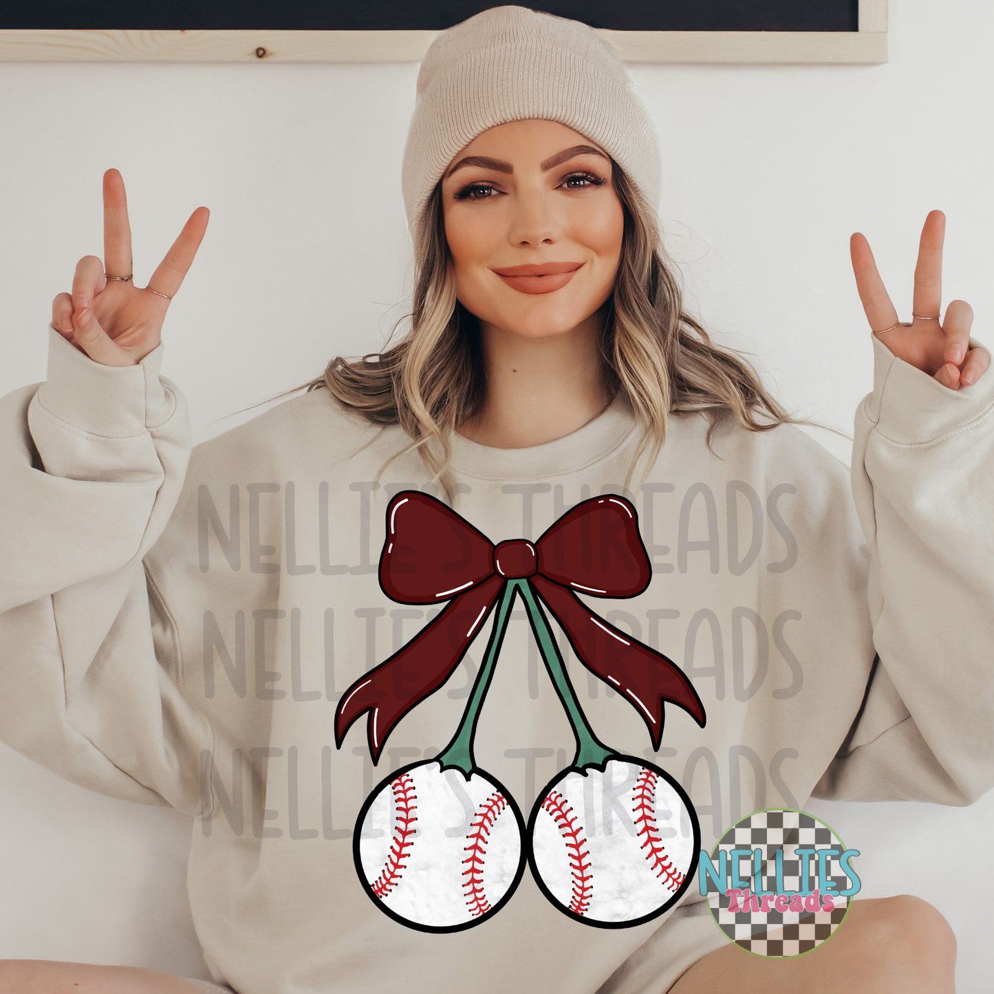 Baseball Cherries PNG