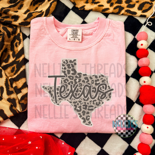 Leopard Texas -DTF
