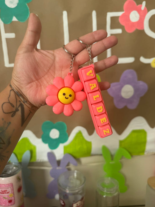 CUSTOM NAME AND FLOWER CLICKER BUNDLE