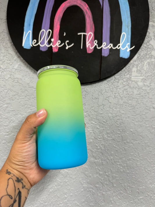 16 oz neon ombre