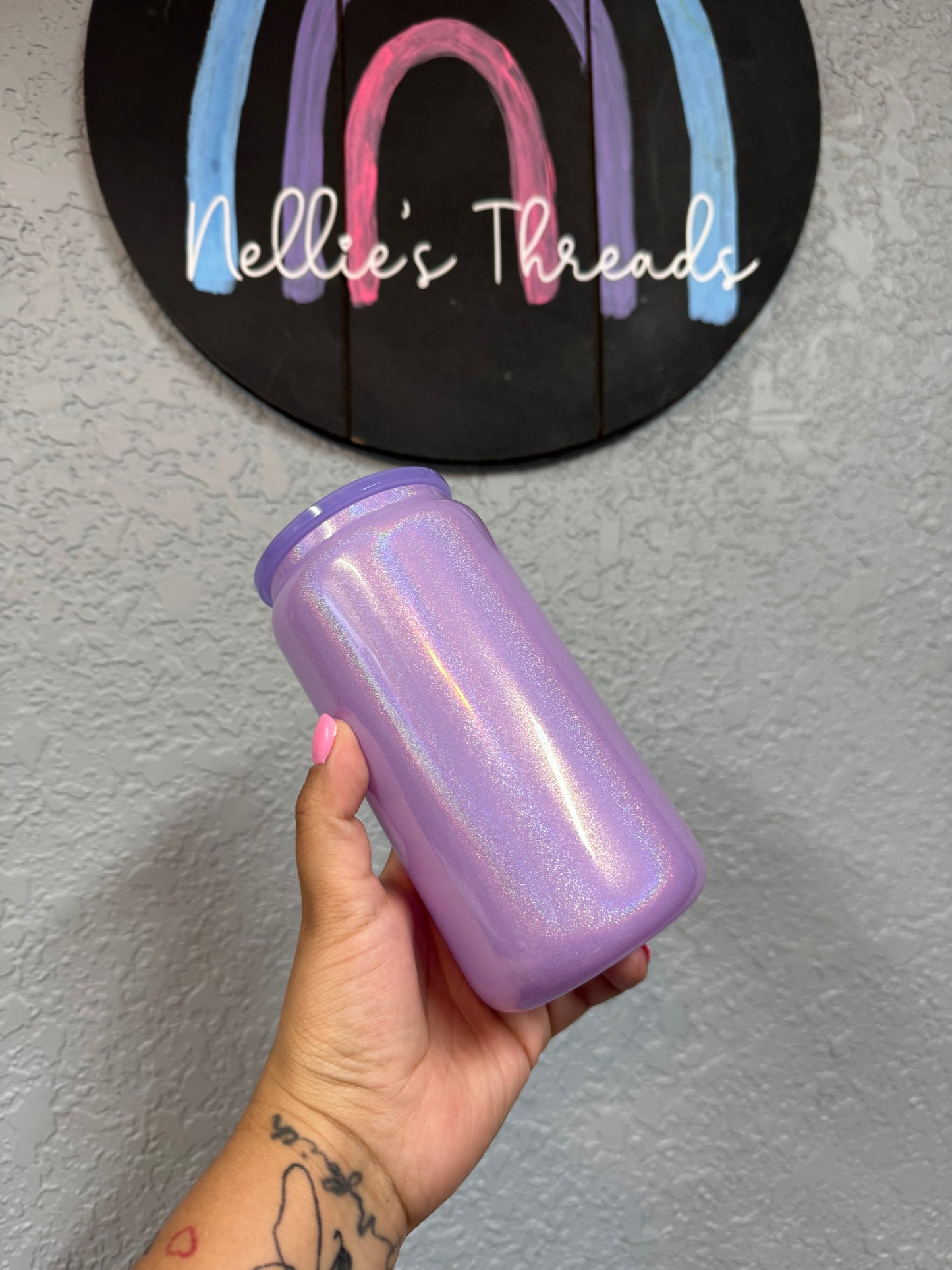 SHIMMER COLOR GLASS CUPS
