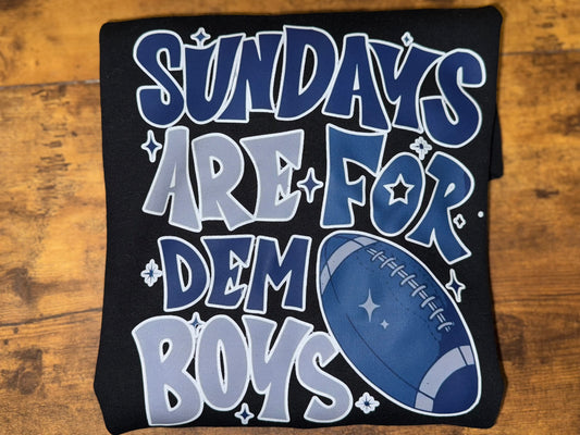 Sunday are for the boys