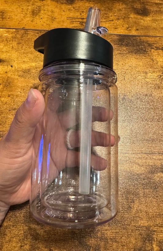 Water bottle snow globes 10oz