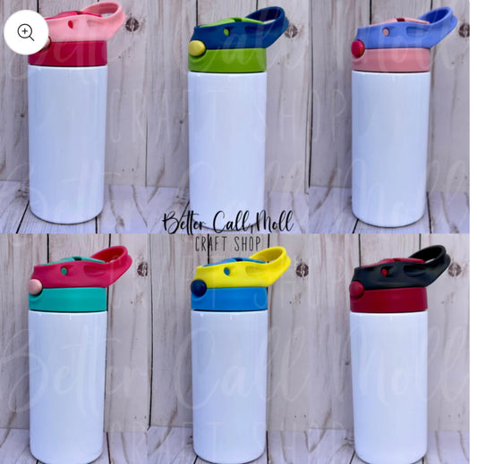 12oz tumbler water bottle top