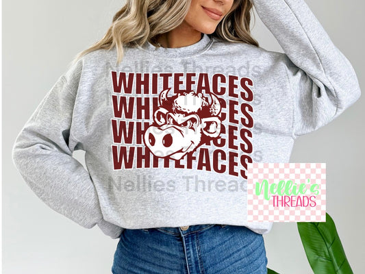 HEREFORD WHITEFACES - WAVY
