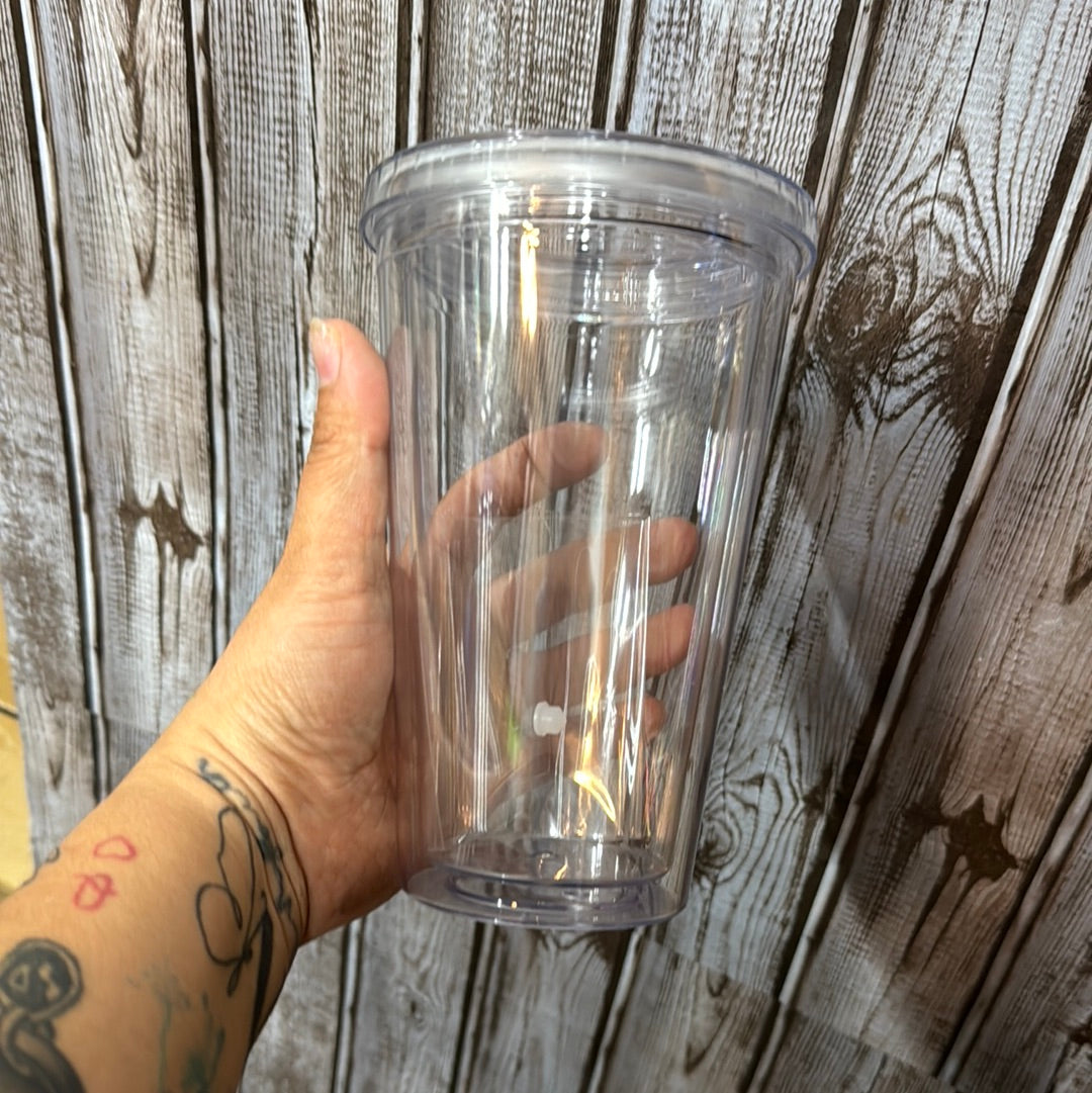 16oz plastic snow globe