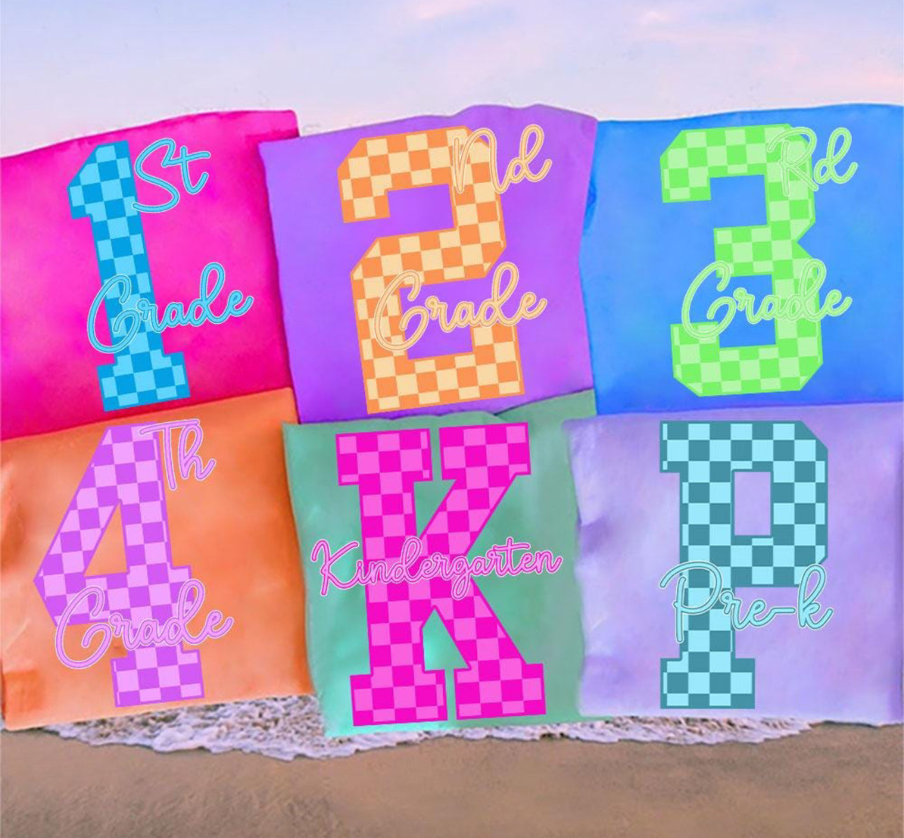 Checkered Grade shirts