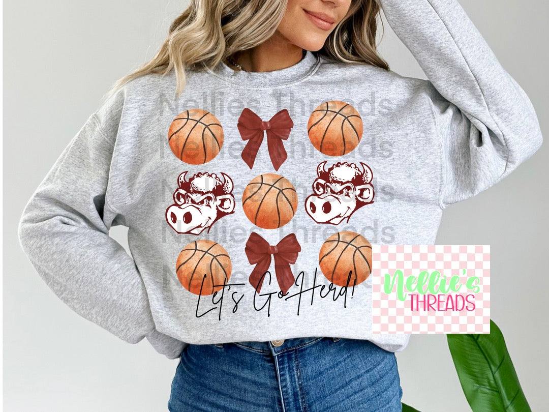 BOWS AND BASKETBALLS- HERD