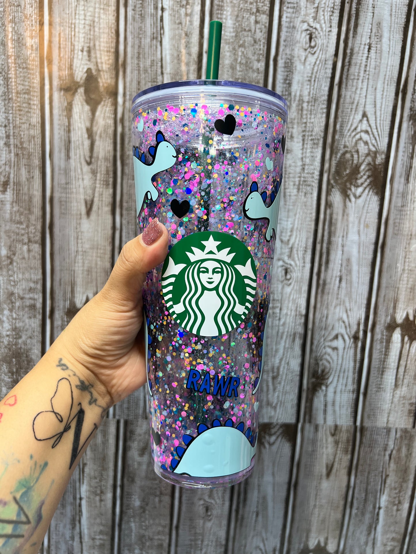 24oz SB snow globe