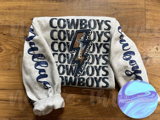 Cowboy- lighting bolt