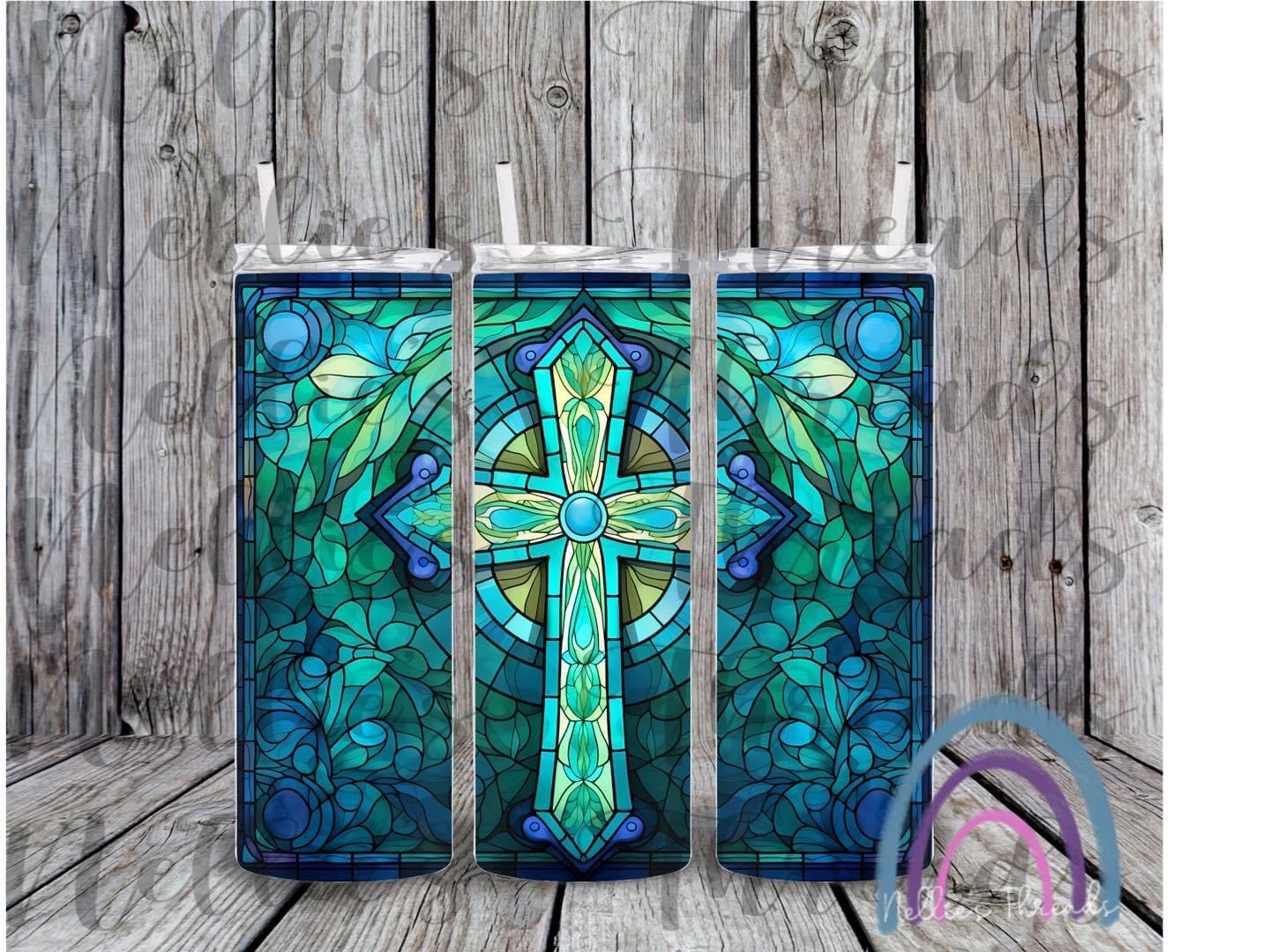 Glass Stain Cross