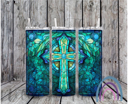 Glass Stain Cross