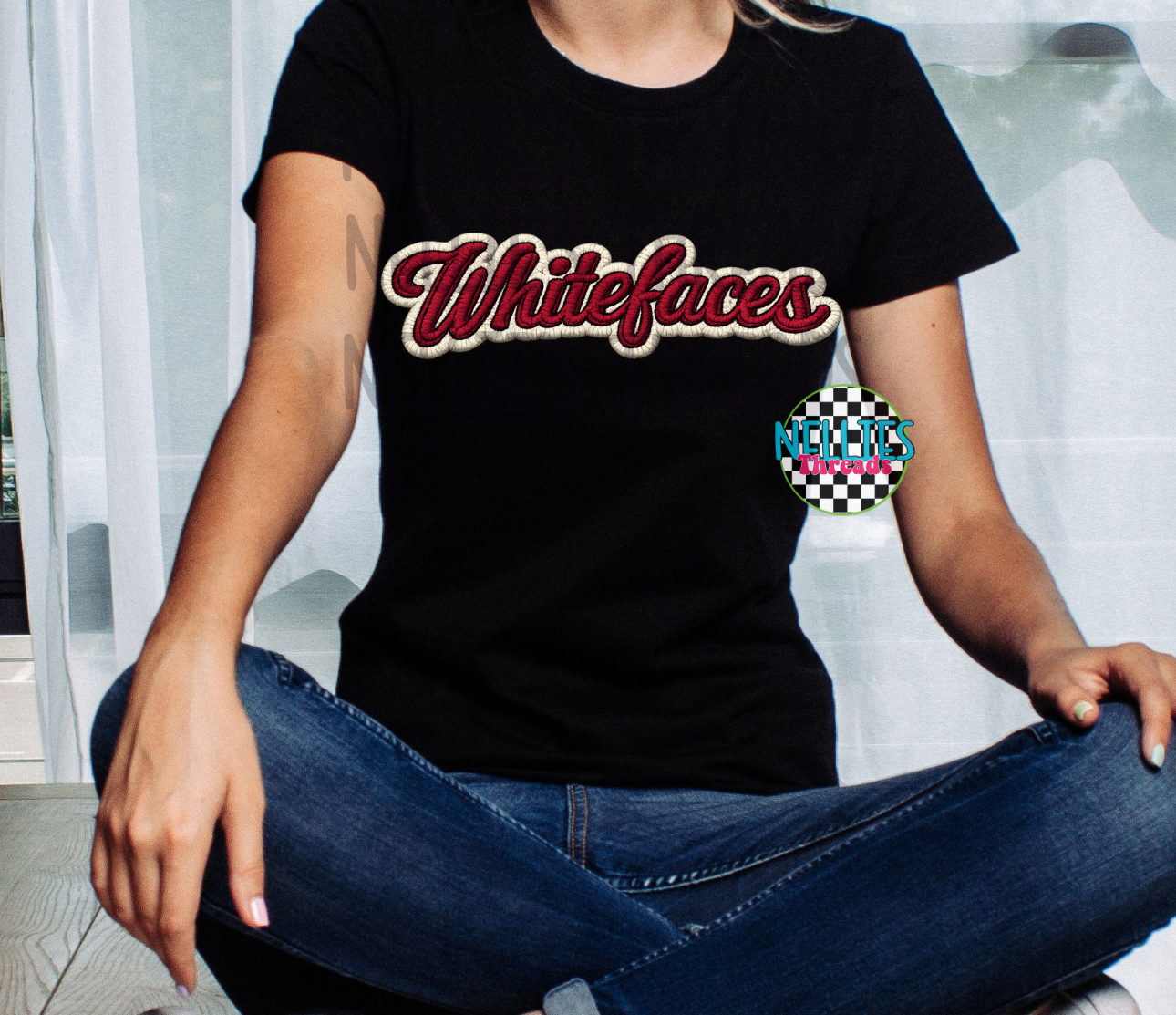 Whitefaces Faux Embroidery