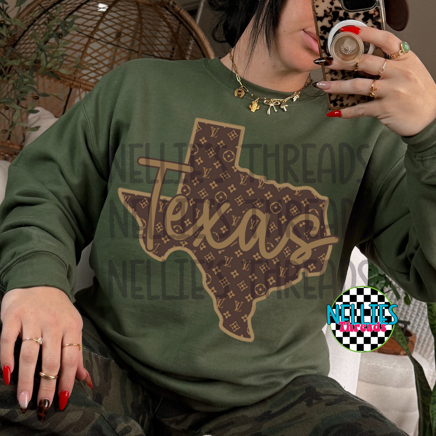 Boujee Texas PNG