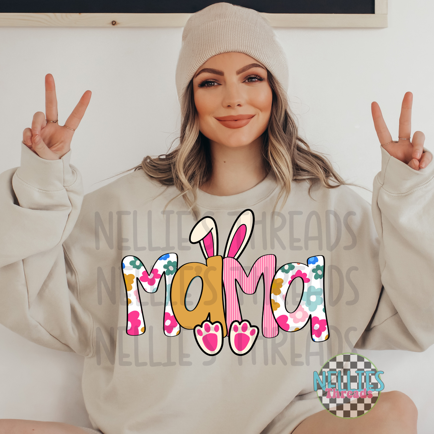 Mama Easter PNG