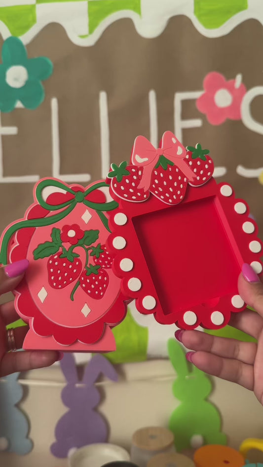 Strawberry Pen Holder/ Sticky Note holder